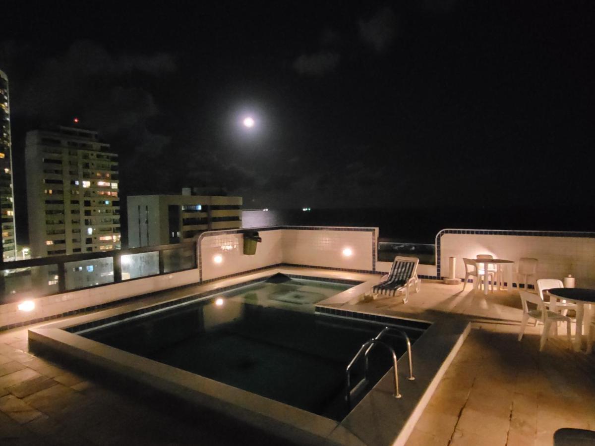 Apartamento 150M Praia, Vista P Mar, E Piscina Na Cobertura Recife Exterior photo
